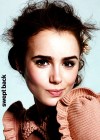 Lily Collins photoshoot for Glamour Magazine